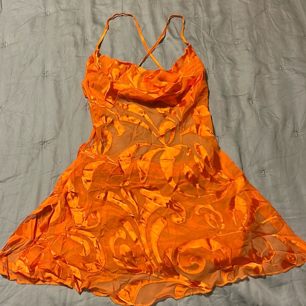 Victoria’s Secret Very Sexy Collection Orange Babydoll